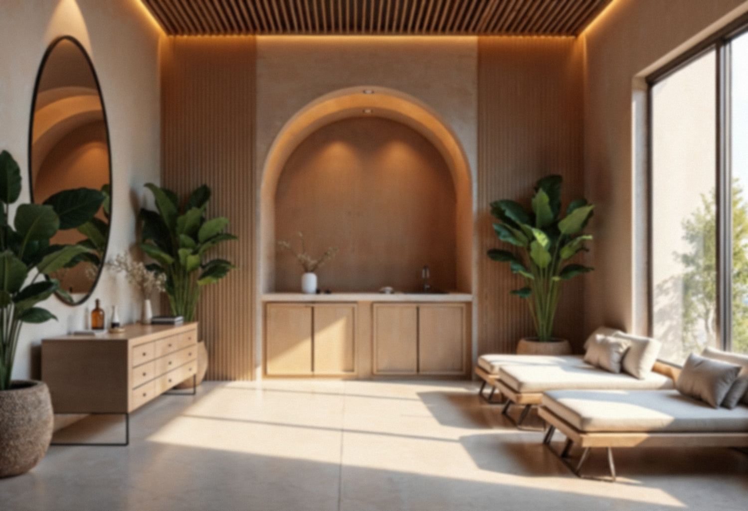 Strefa spa w ogrodzie lub na tarasie - jak ją umeblować?