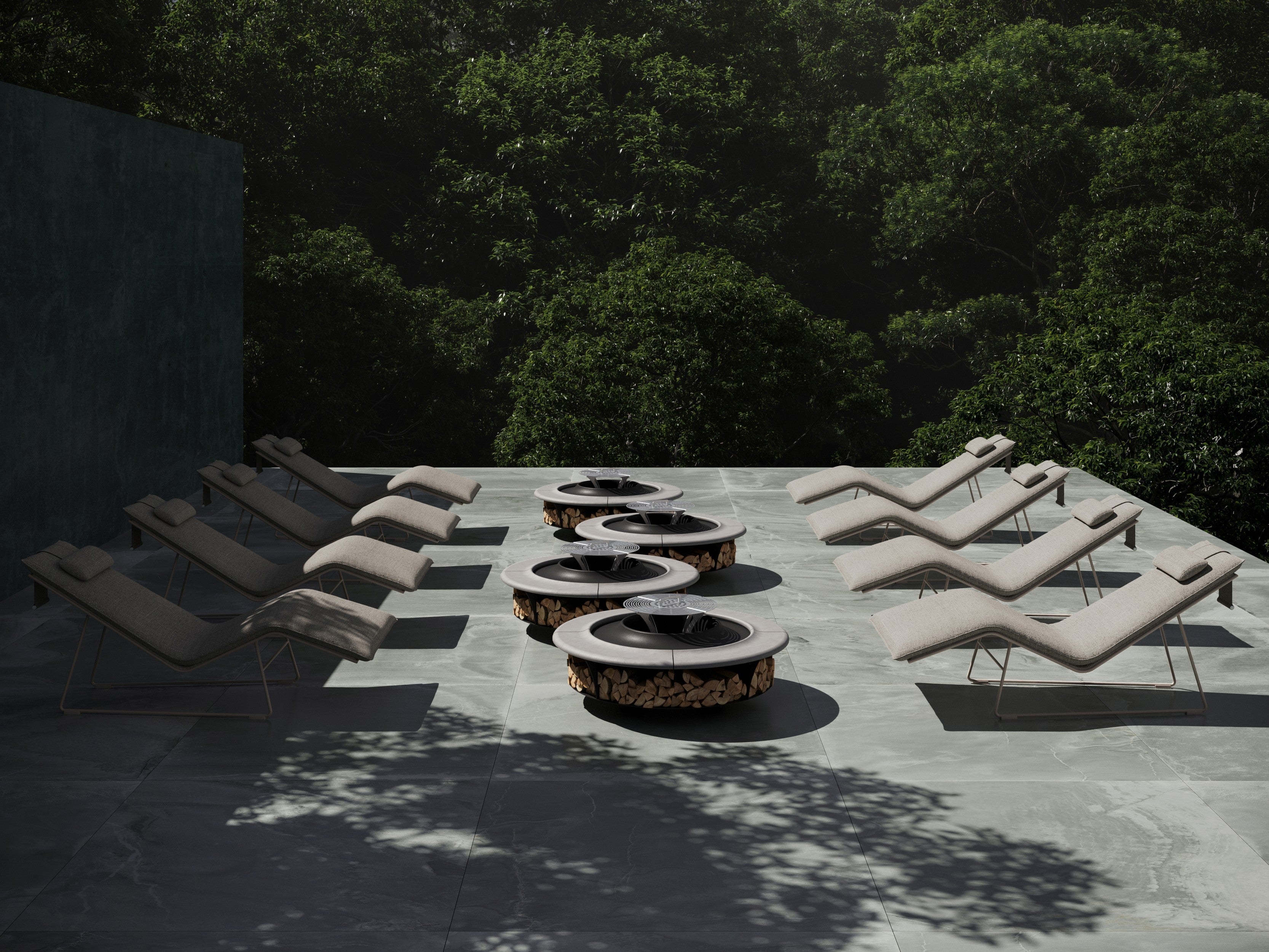 Miejsce na palenisko w ogrodzie - aranżacje i inspiracje