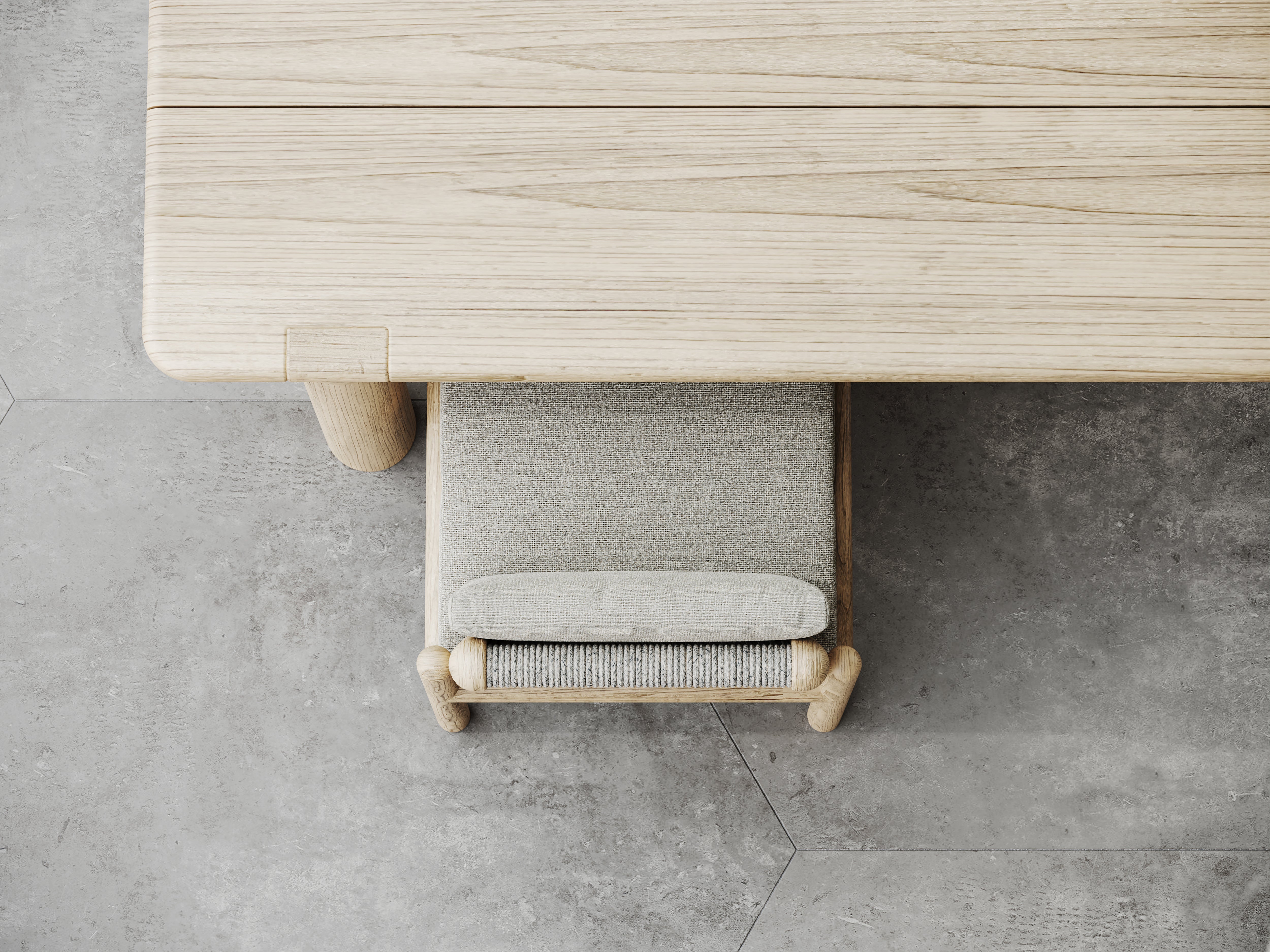 Krzesło outdoor Caleo-natural