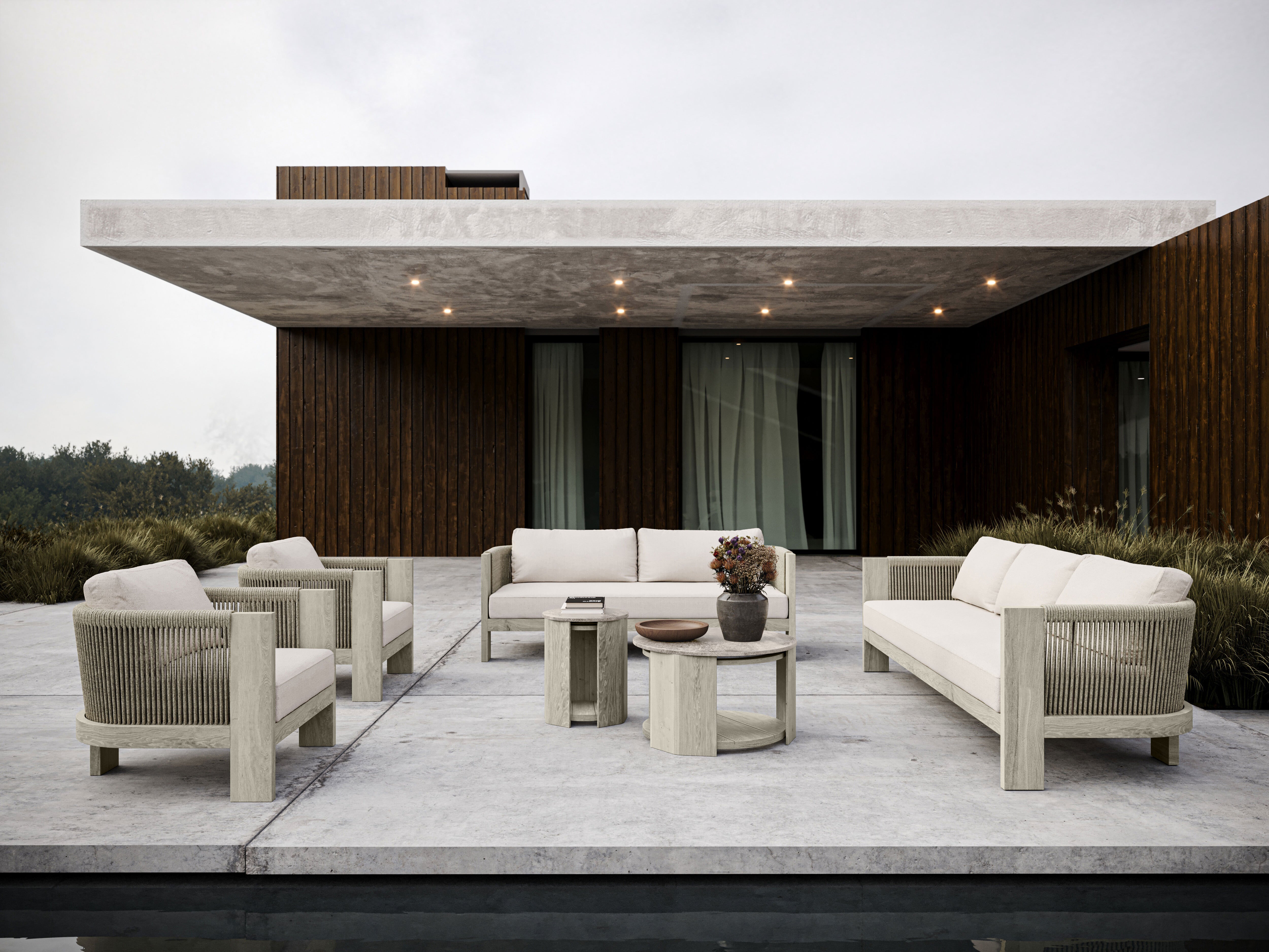 Zestaw wypoczynkowy outdoor RALPH-ash L