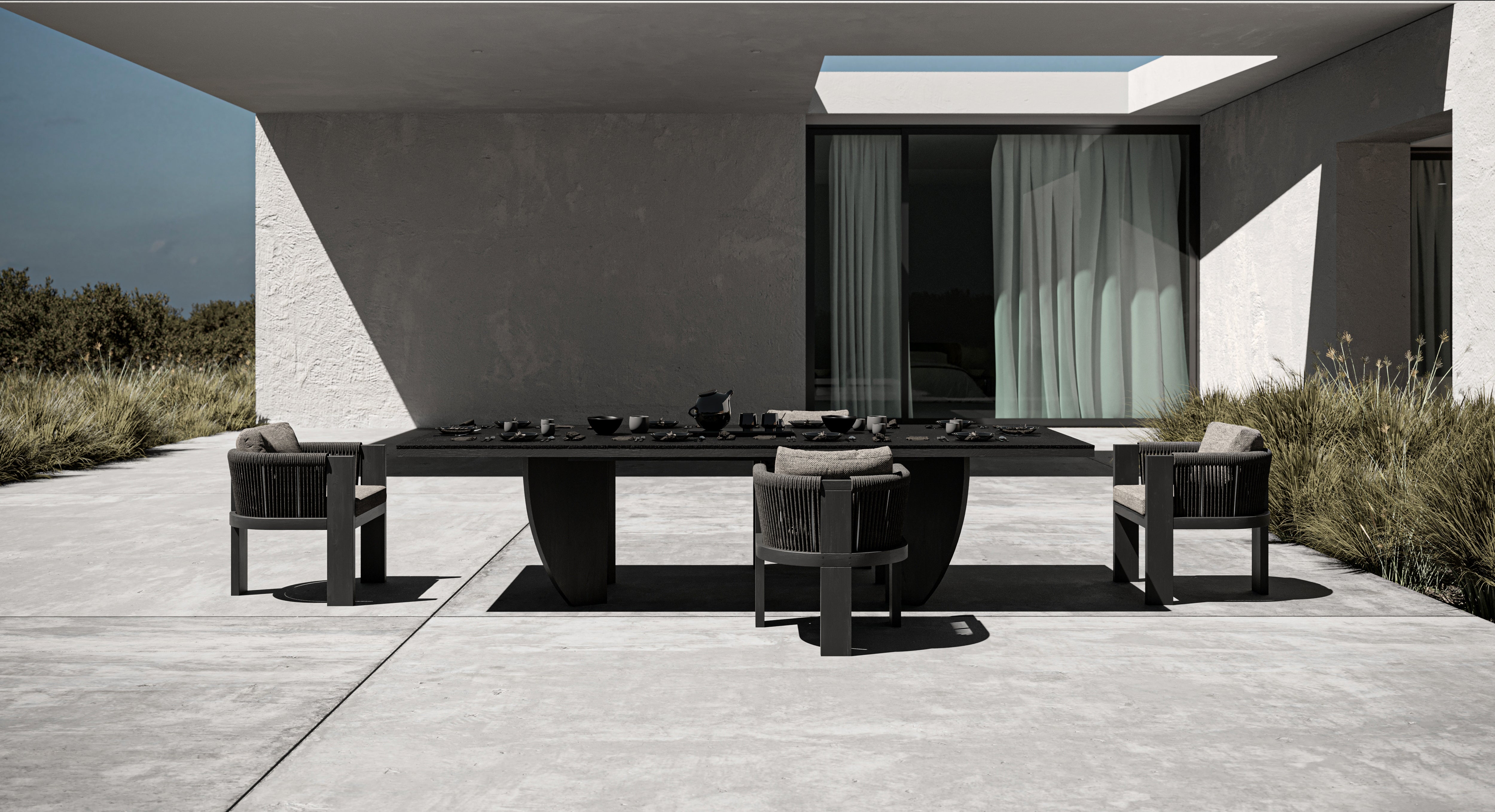 Zestaw jadalniany outdoor RALPH-noche