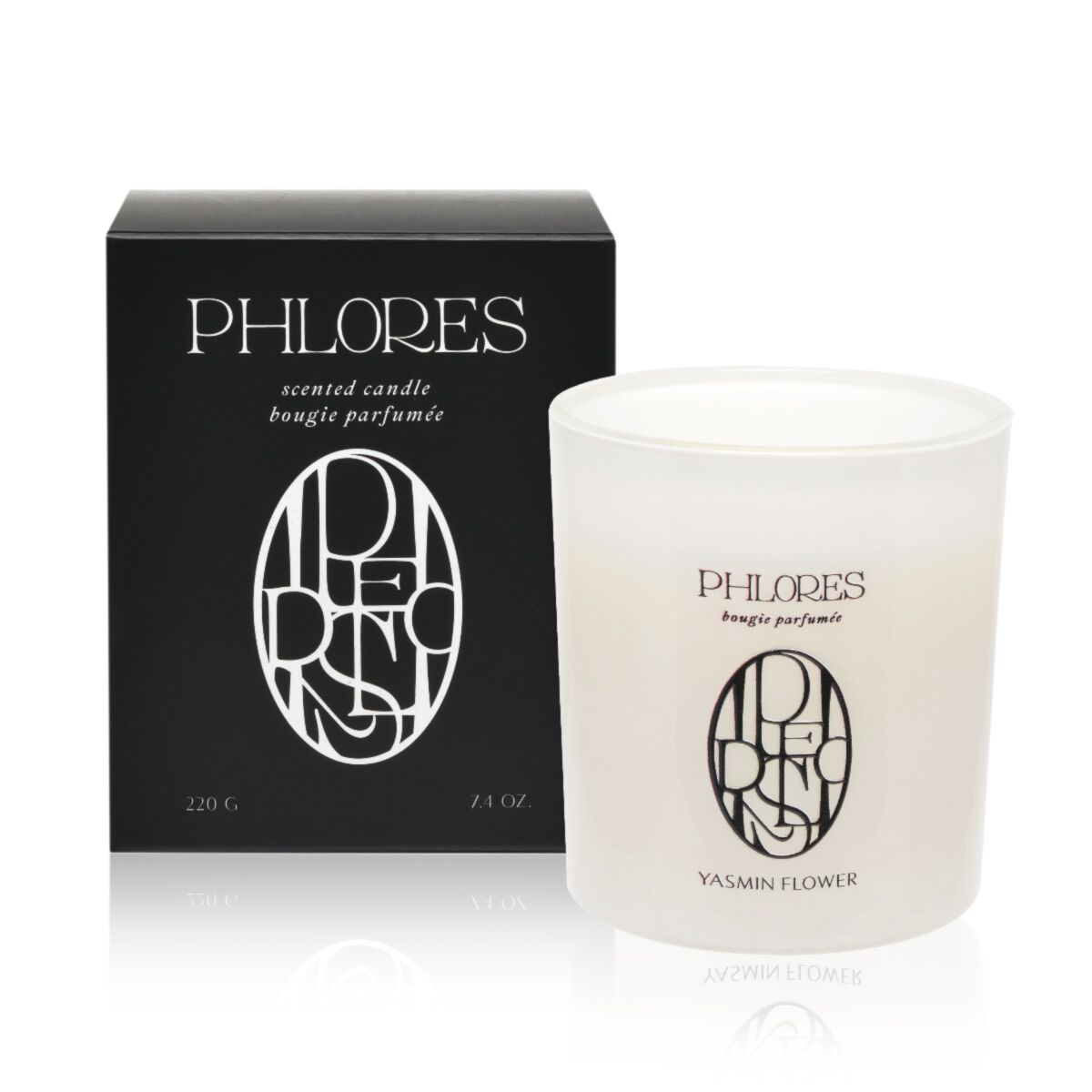 ŚWIECA ZAPACHOWA PHLORES YASMIN FLOWER 220g
