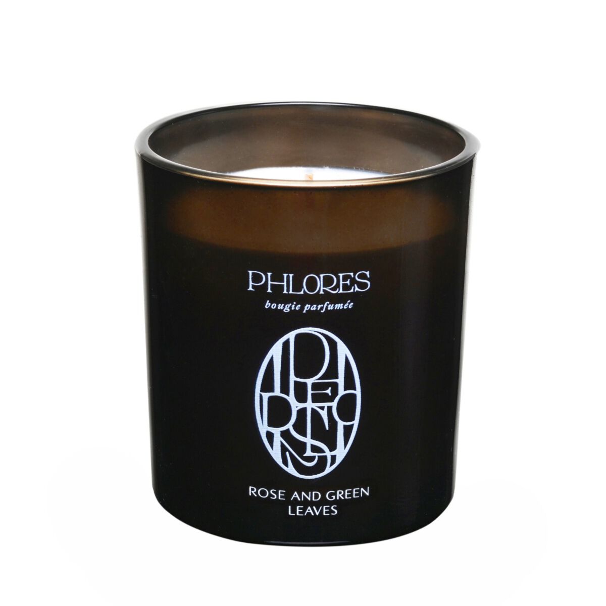 ŚWIECA ZAPACHOWA PHLORES ROSE AND GREEN LEAVES 220g