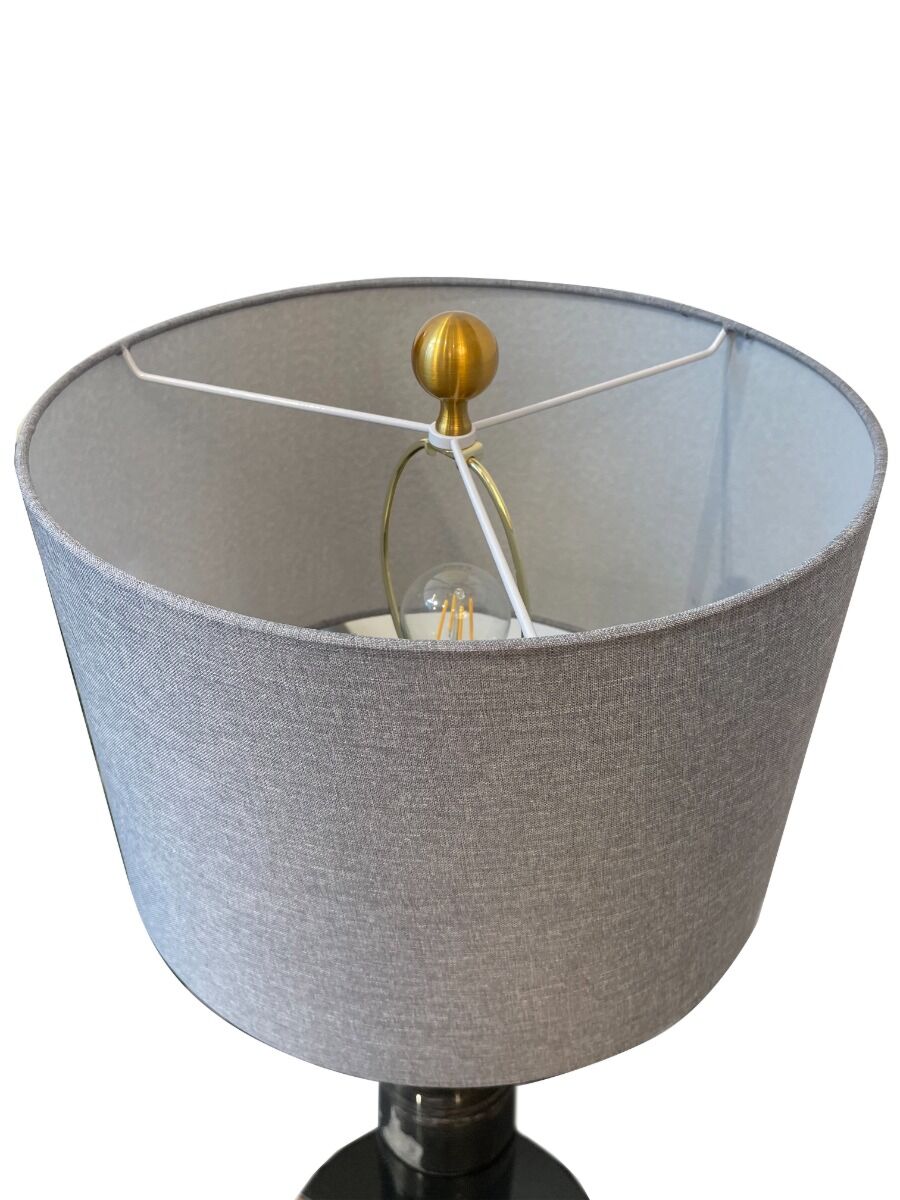 Paola Black Table Lamp