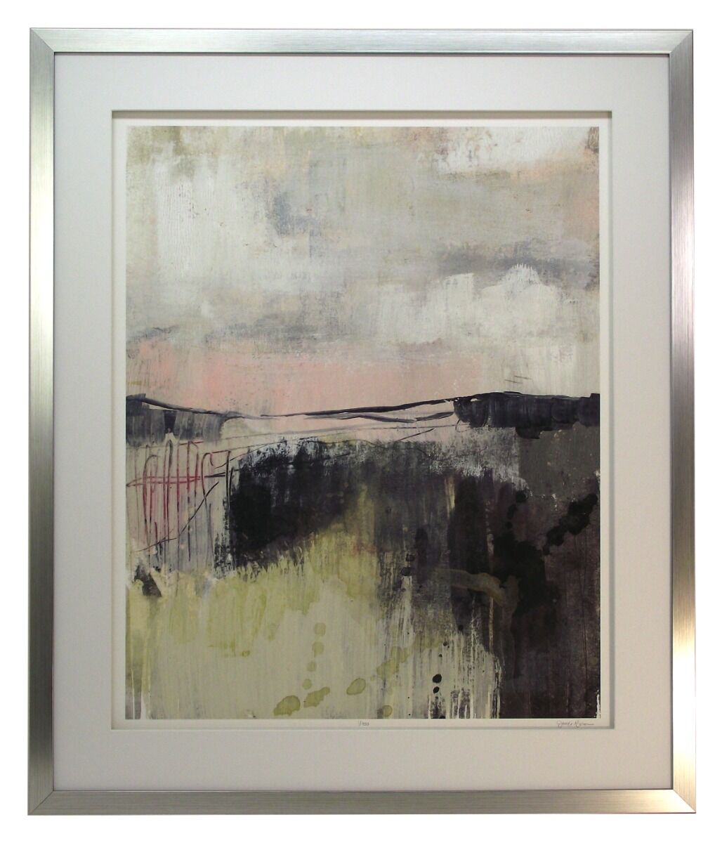 Blush Horizon I Painting