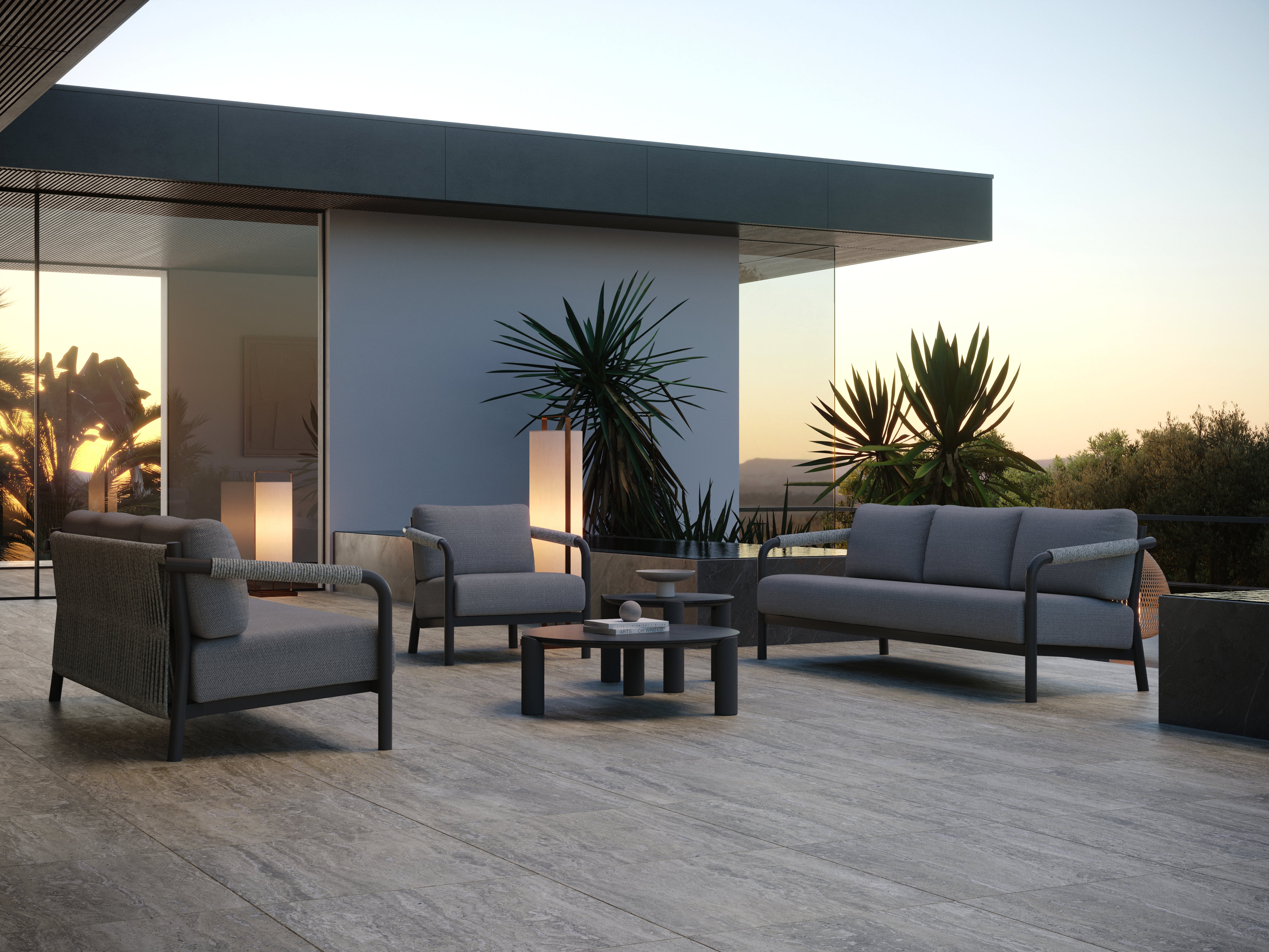Fotel outdoor LORVAIN-nightfall