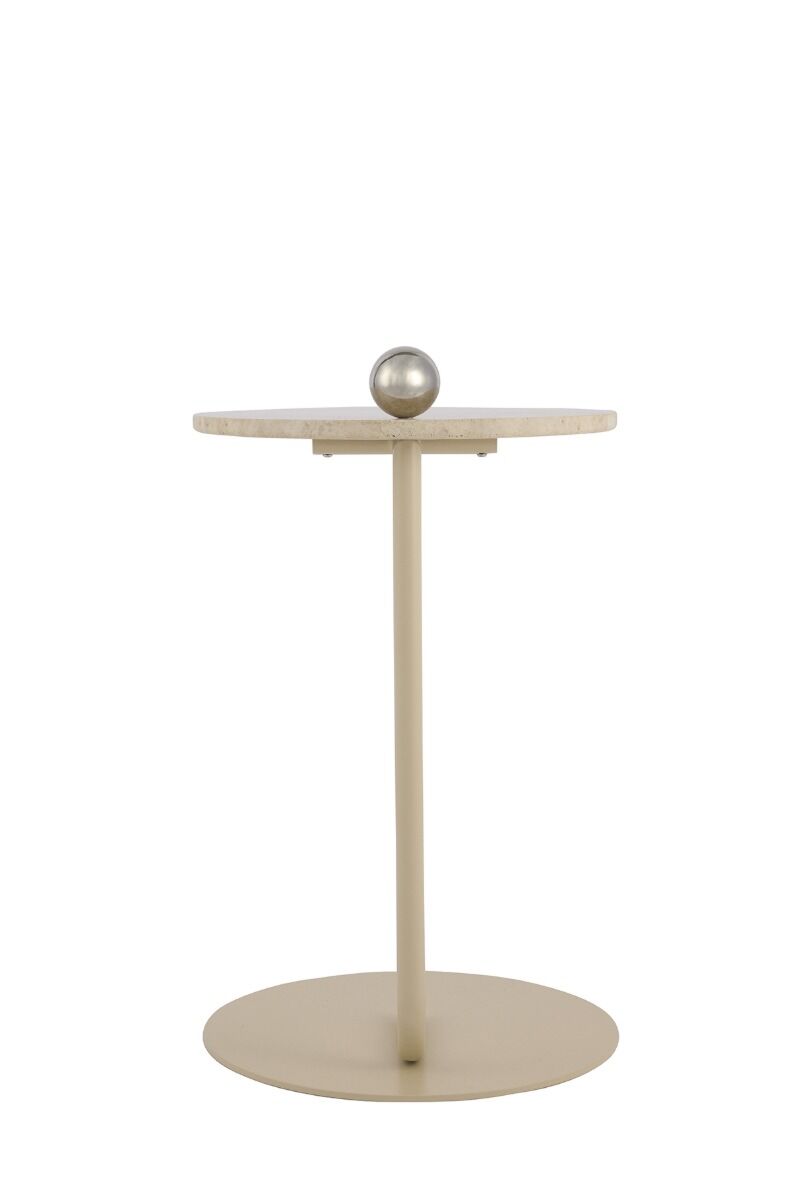 Stolik pomocniczy Castellum Travertine