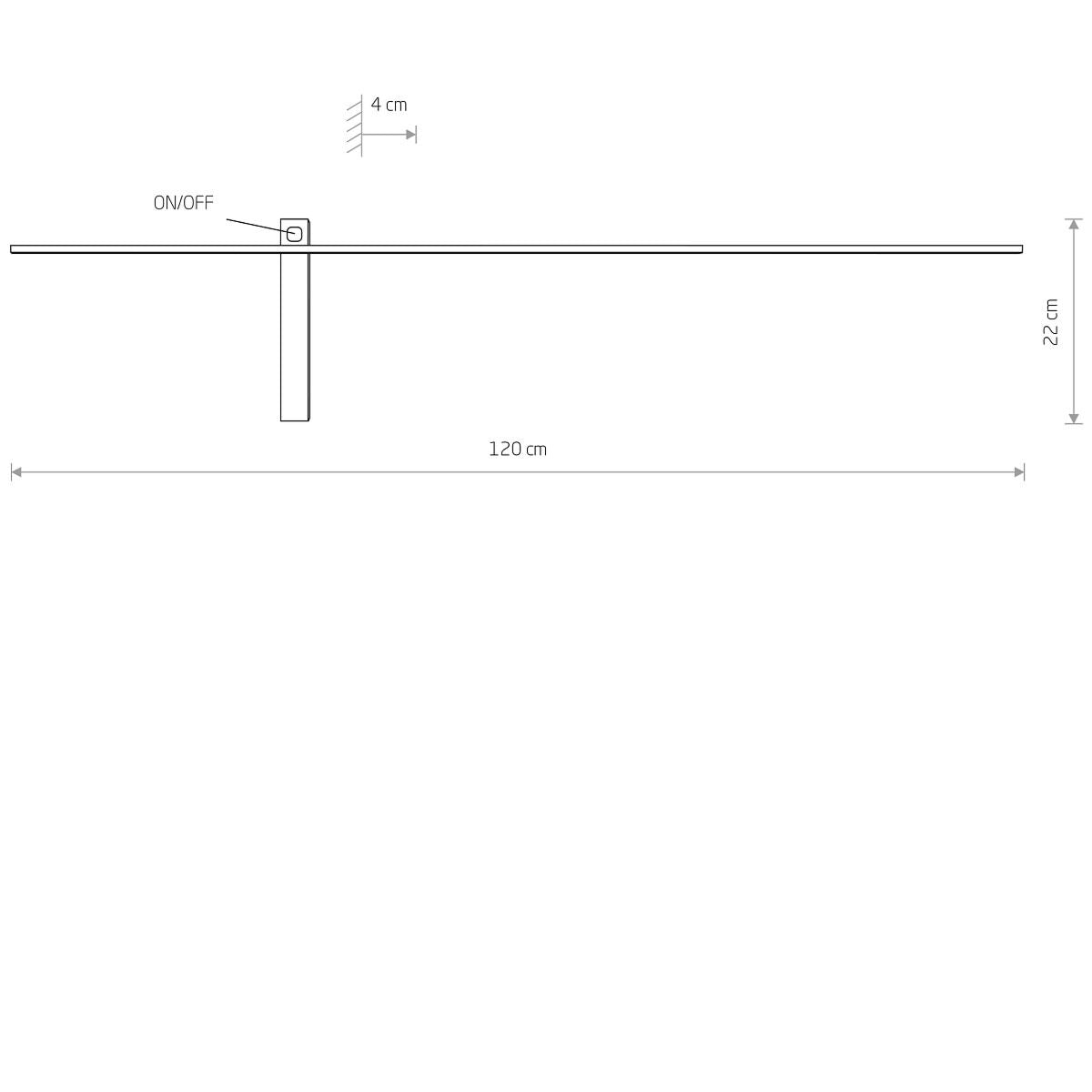 Kinkiet Impulse Led L