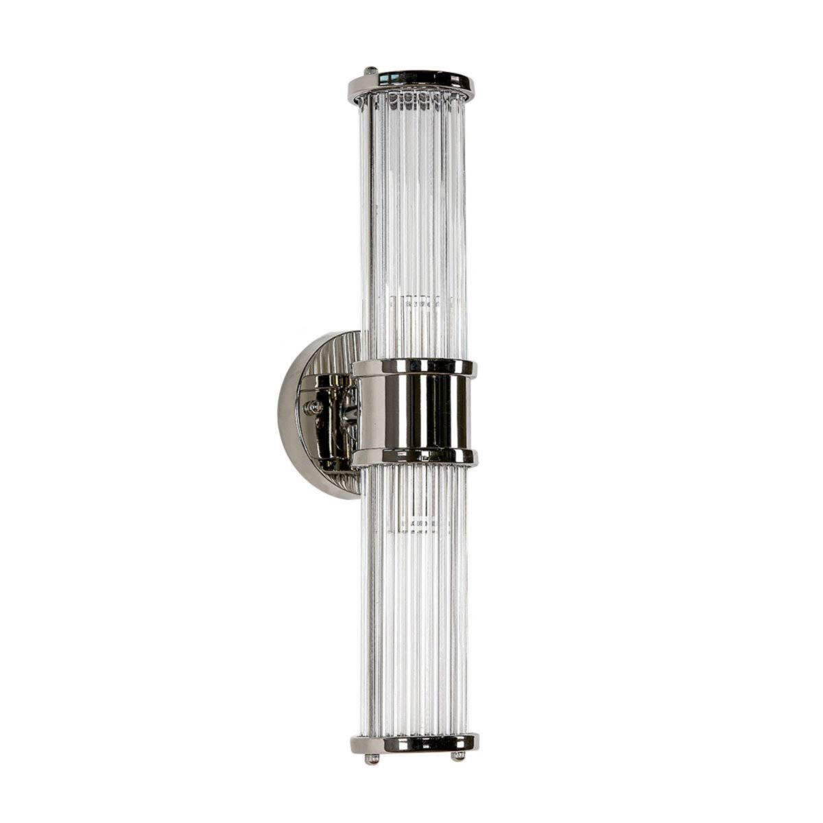 Prato silver wall lamp
