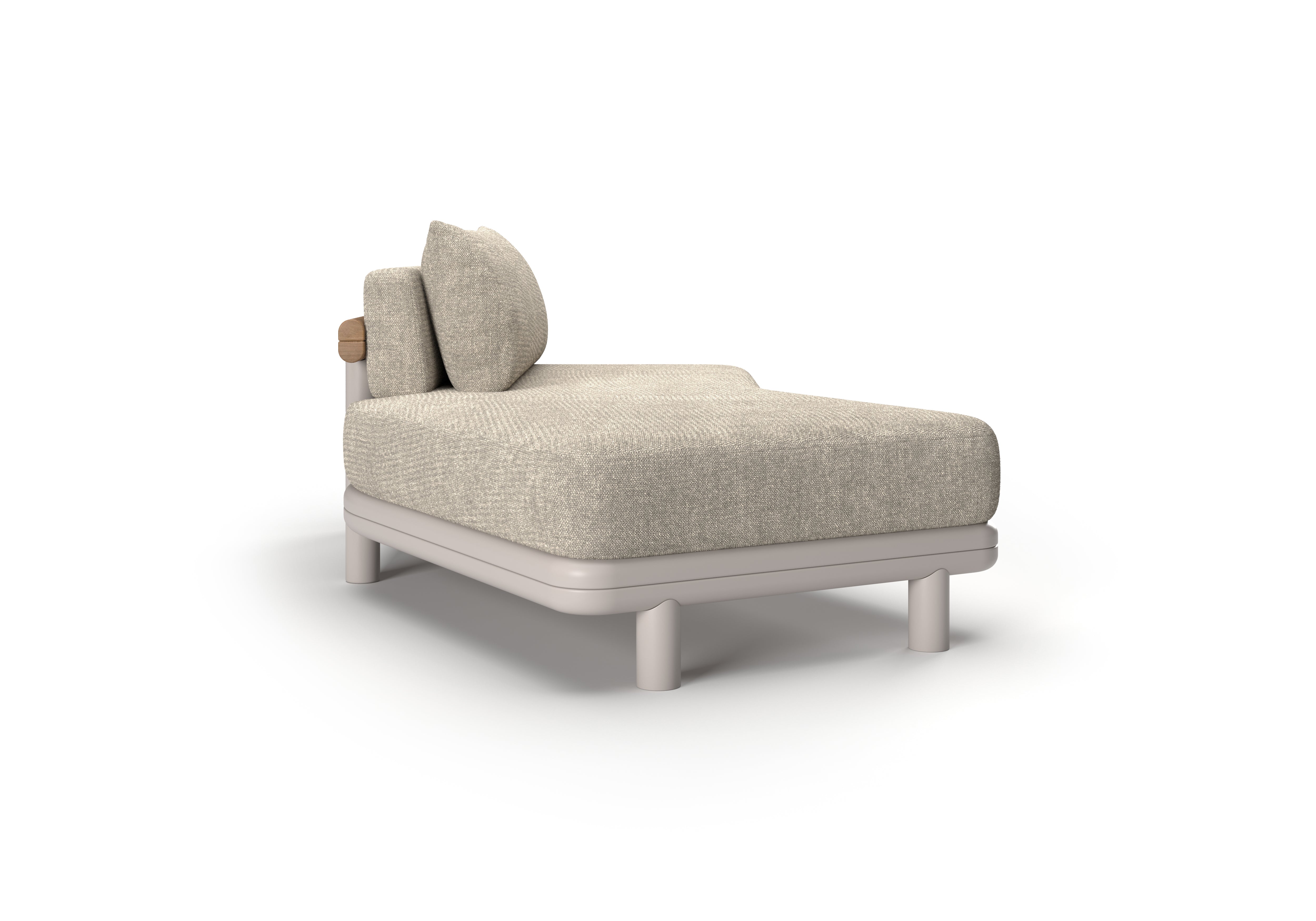 Moduł 2-osobowy prawy skośny ALVO-bisque