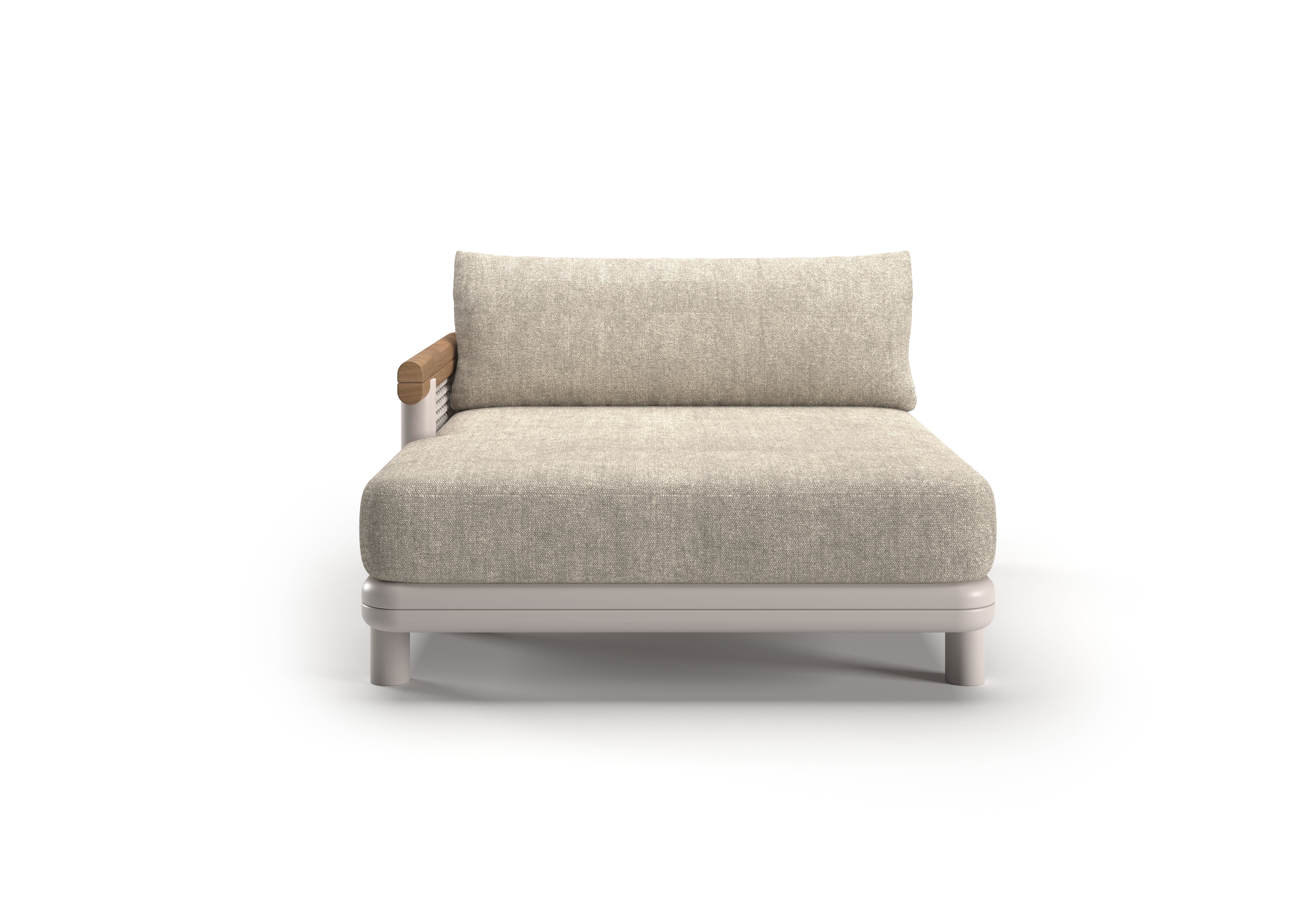 Moduł łóżka dziennego lewy ALVO-bisque