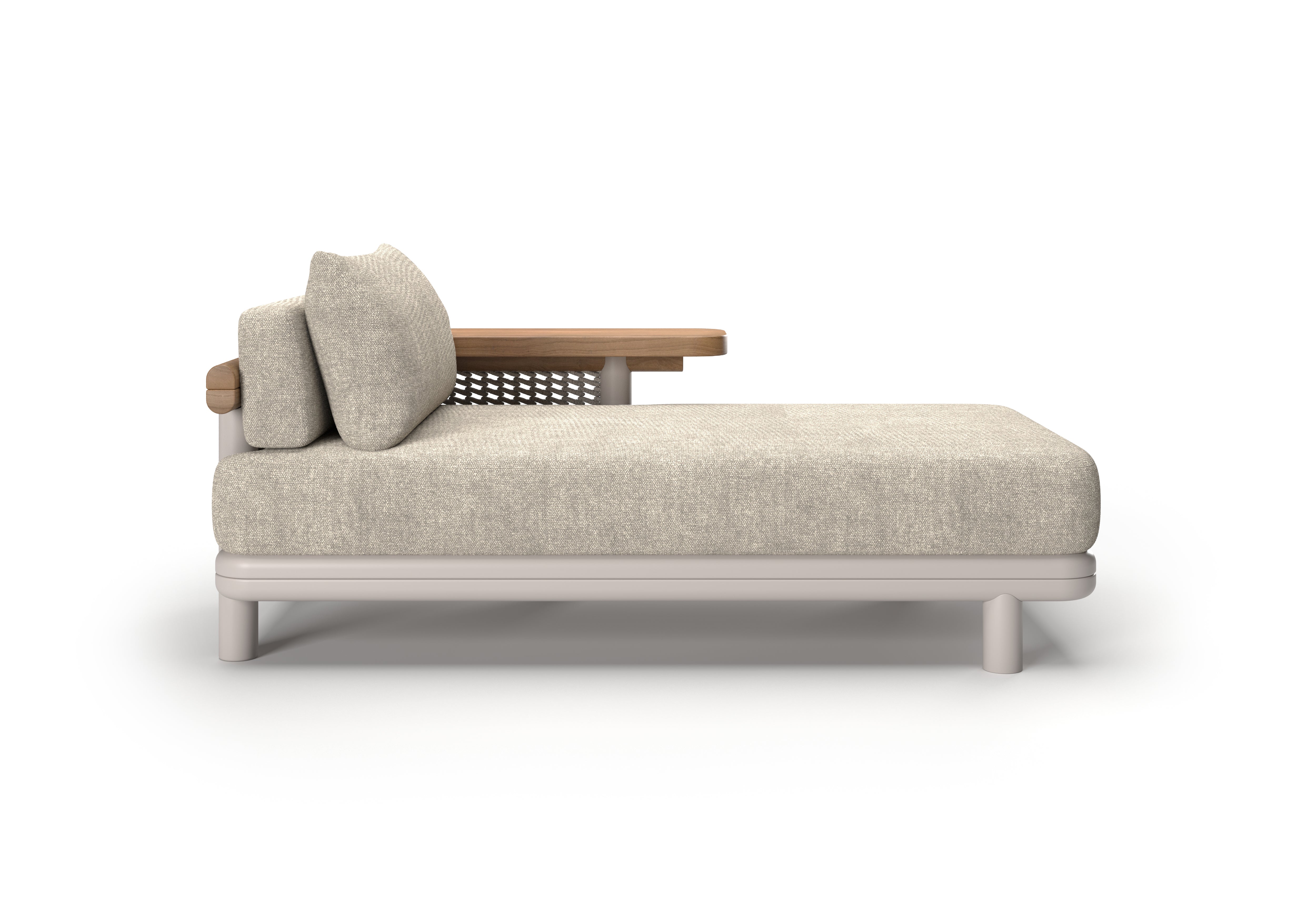 Moduł leżaka prawy ALVO-bisque