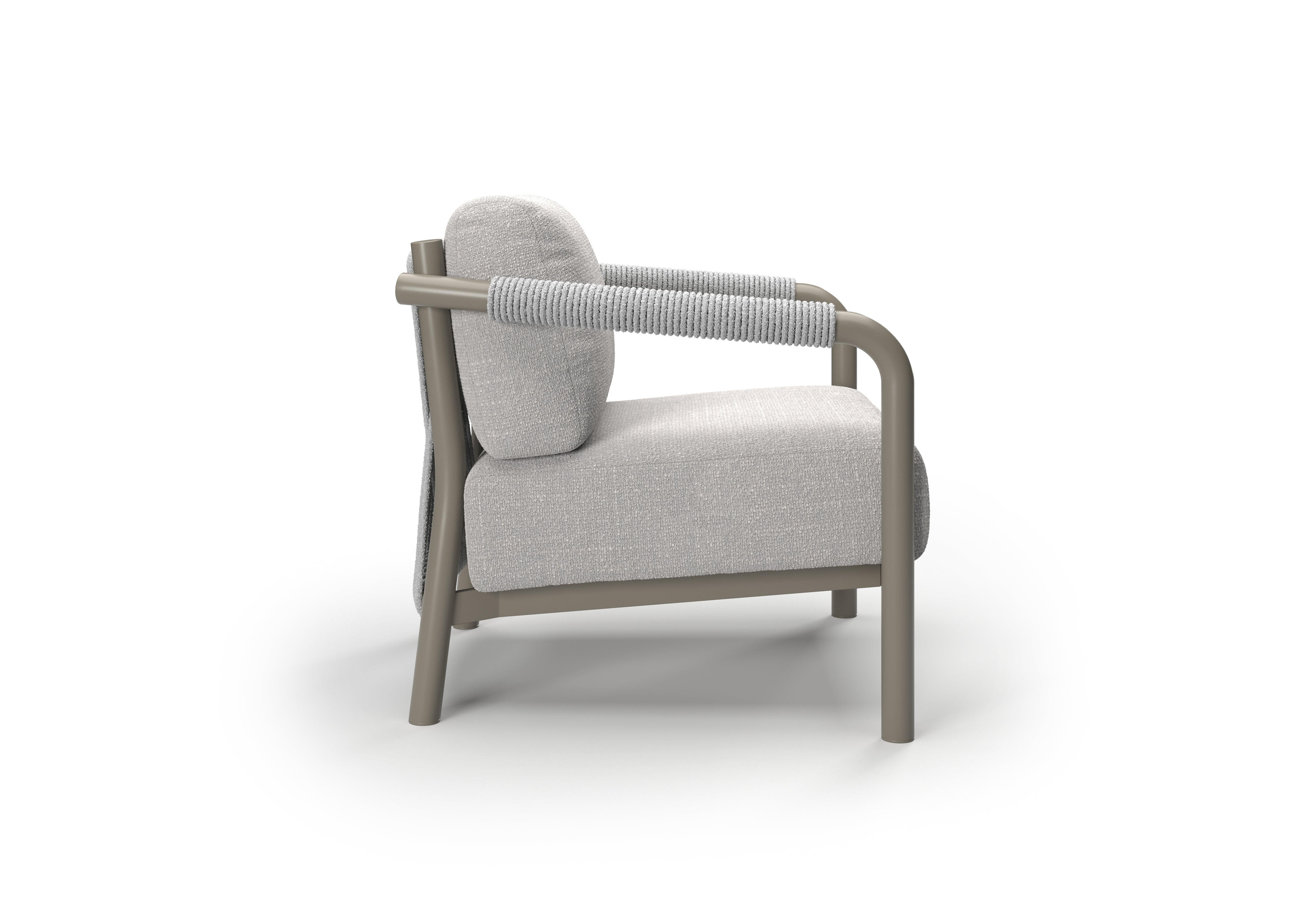 Fotel outdoor LORVAIN-silver