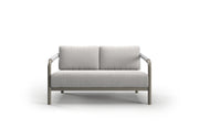Sofa outdoor LORVAIN-silver 2-osobowa
