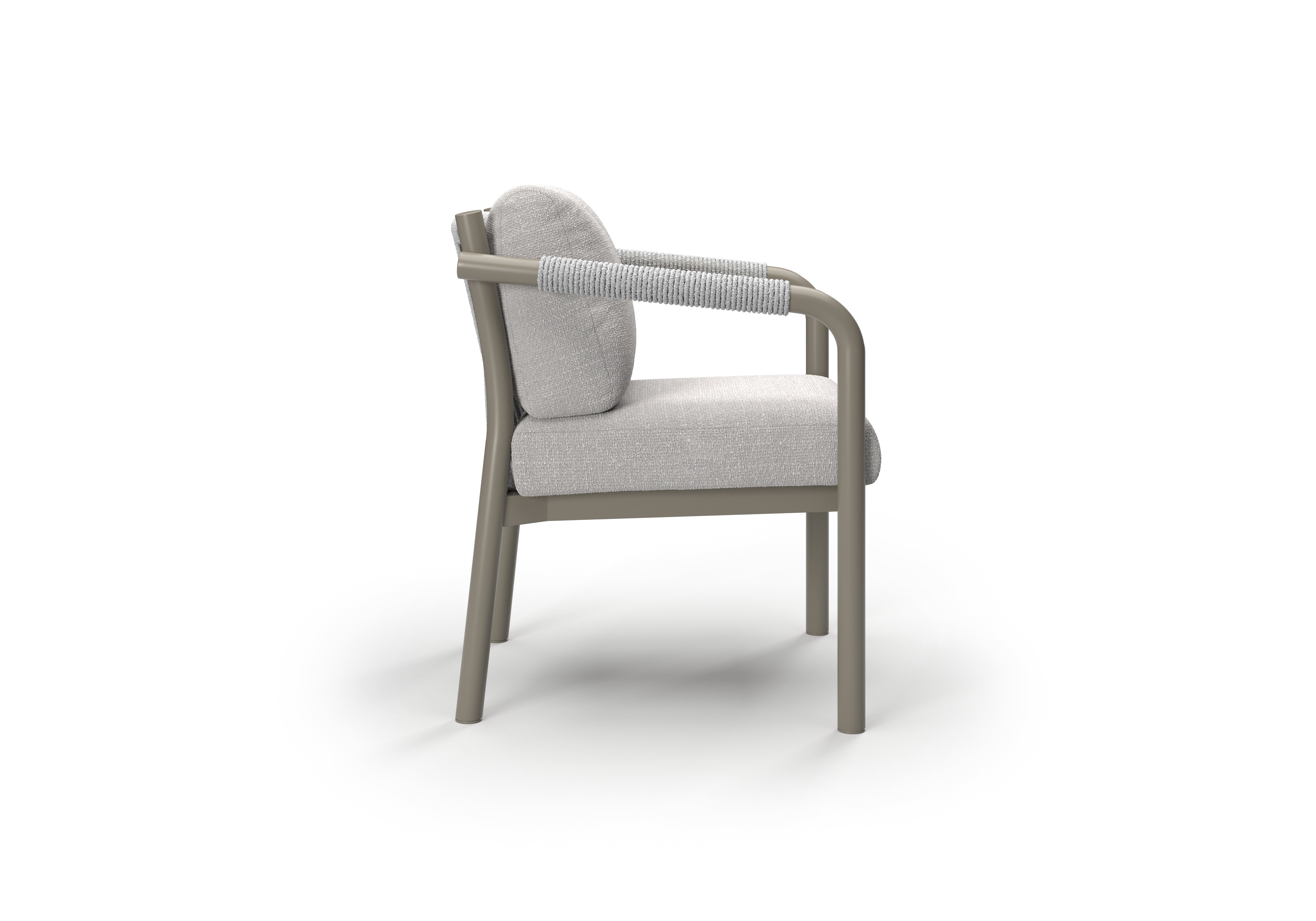 Krzesło outdoor LORVAIN-silver