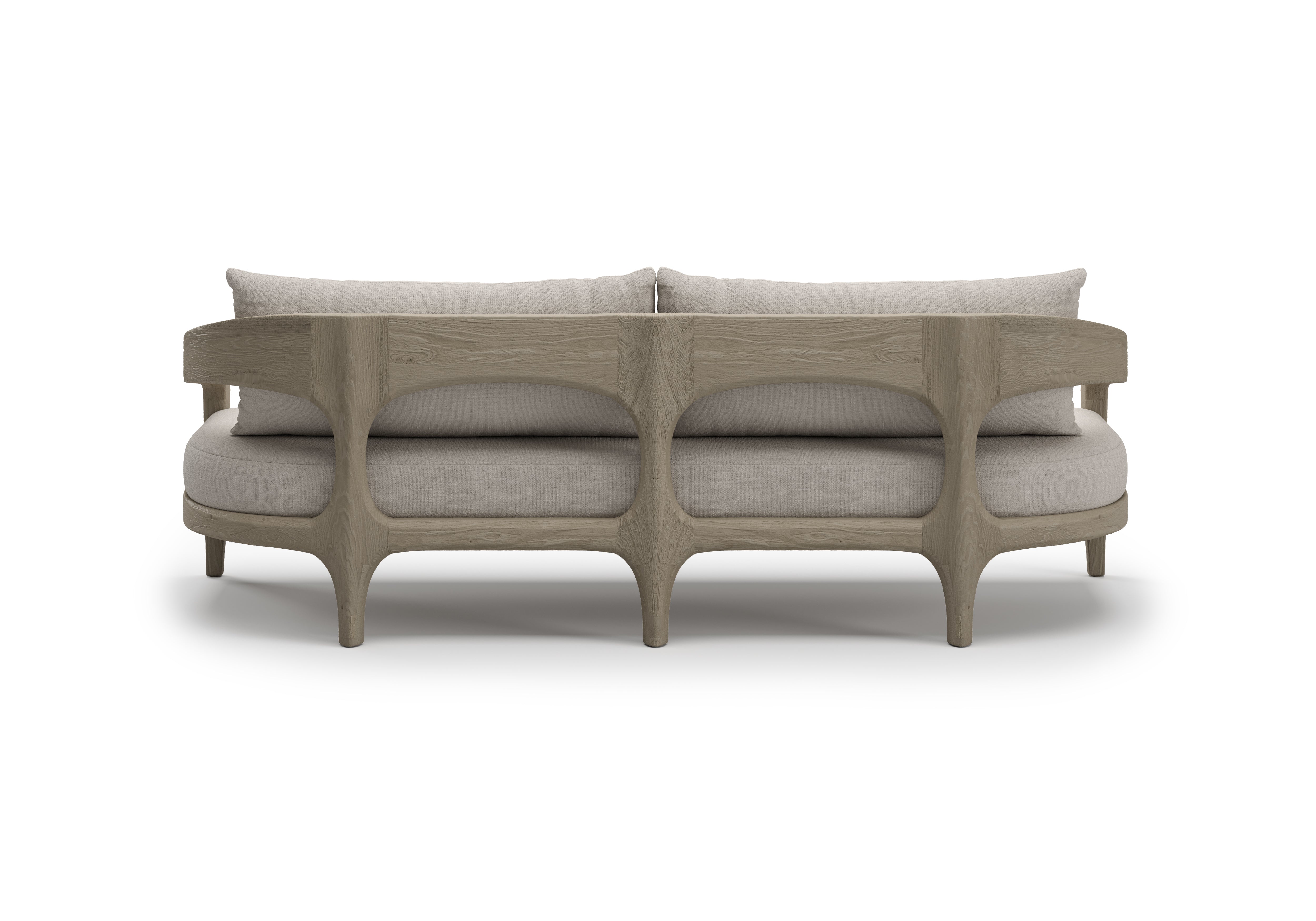 Sofa outdoor Whale - ash 3-osobowa