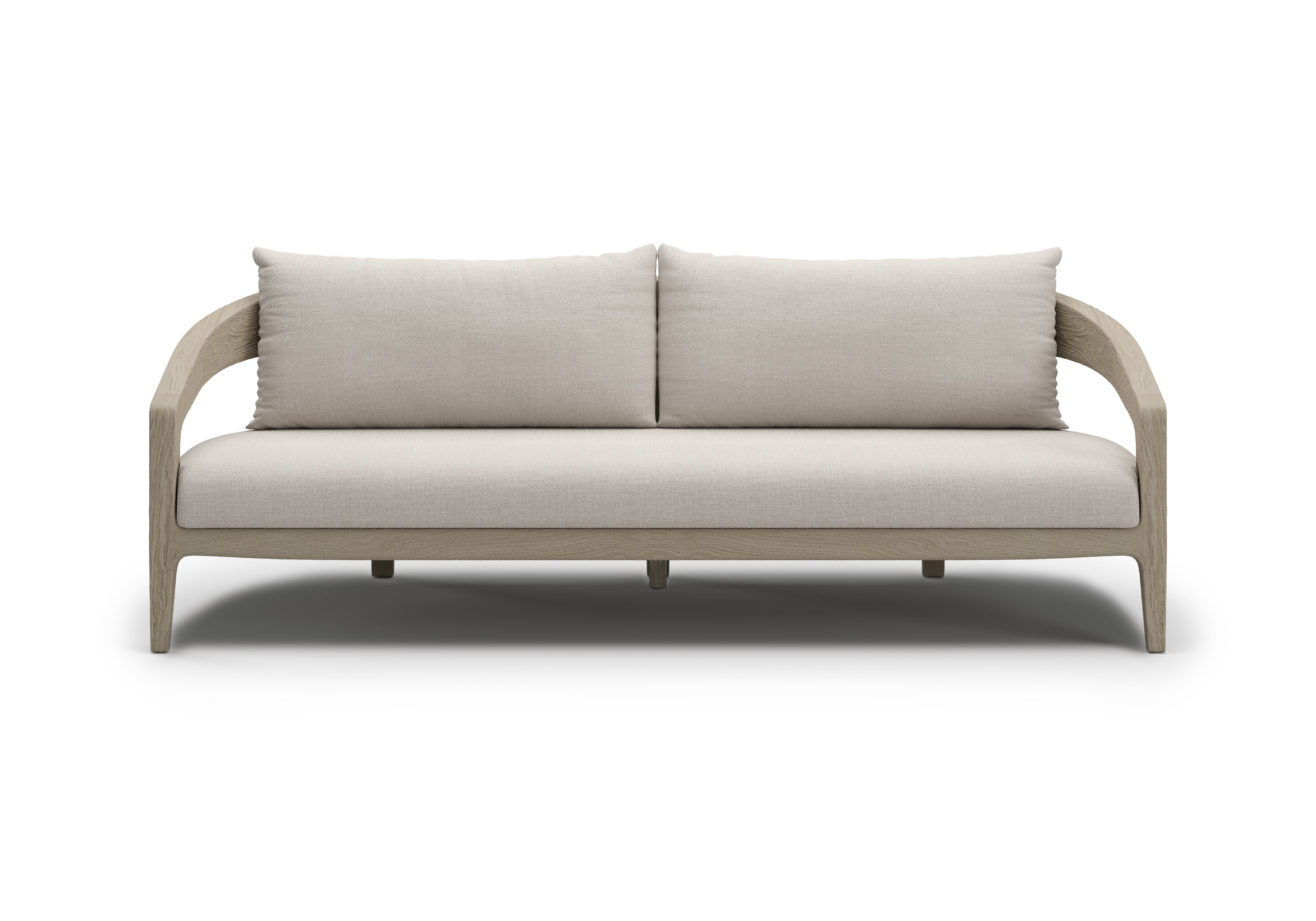 Sofa outdoor Whale - ash 3-osobowa