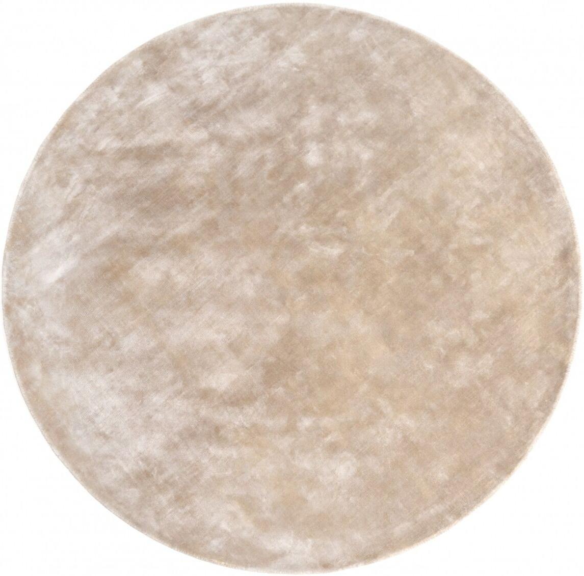 HAND-WOVEN PLAIN PALOMA ROUND CARPET