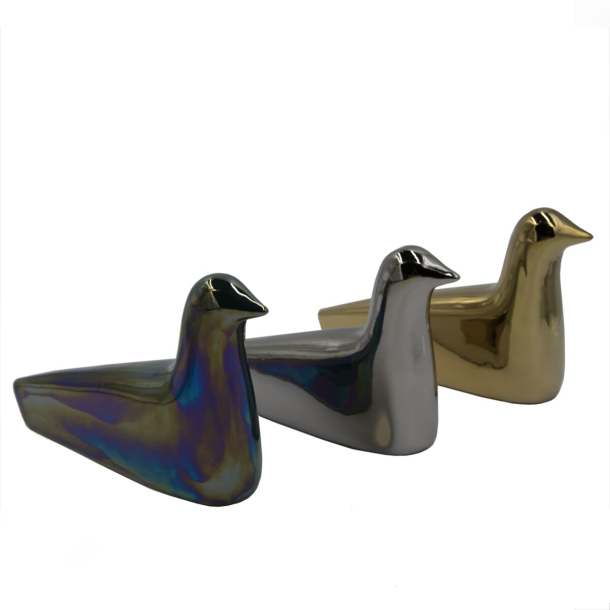 Gray Bird Decoration