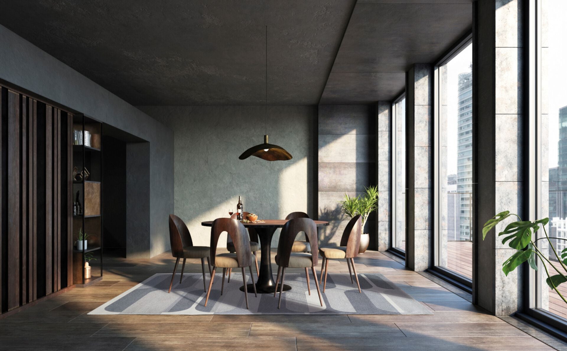 Easy-cleaning Andre Grey carpet