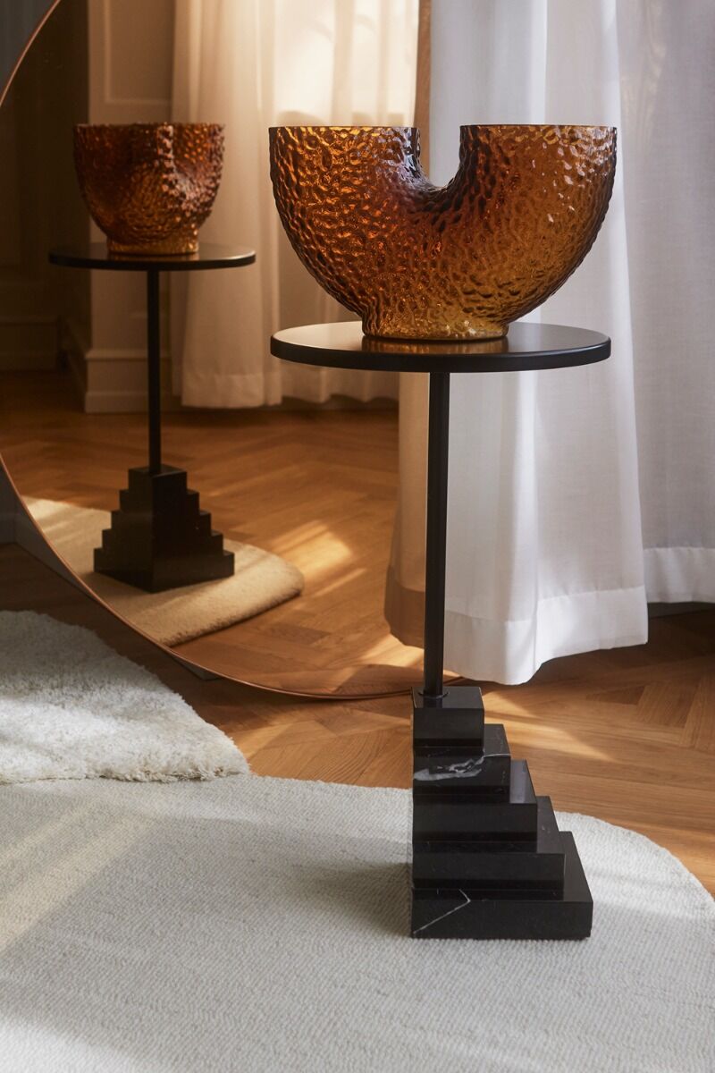 Wazon Arura Low Amber