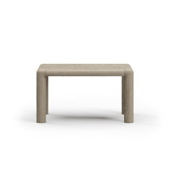 Stolik kawowy Link z blatem ze spieku kwarcowego – widok z przodu