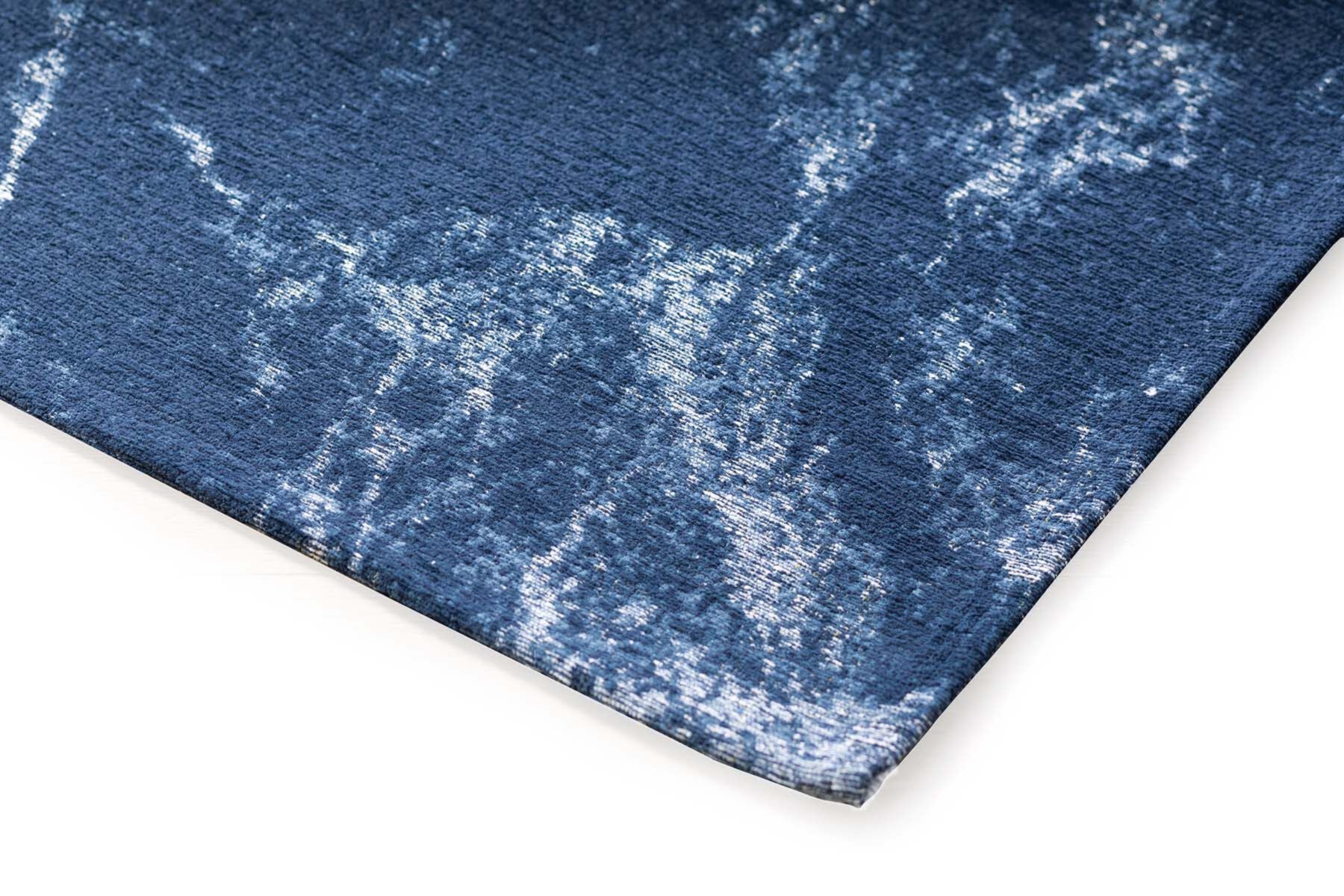 Easy-clean blue abstract Atlantic carpet
