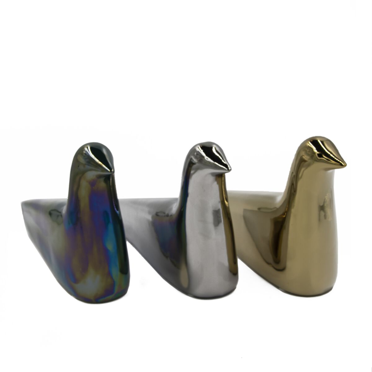 Gray Bird Decoration