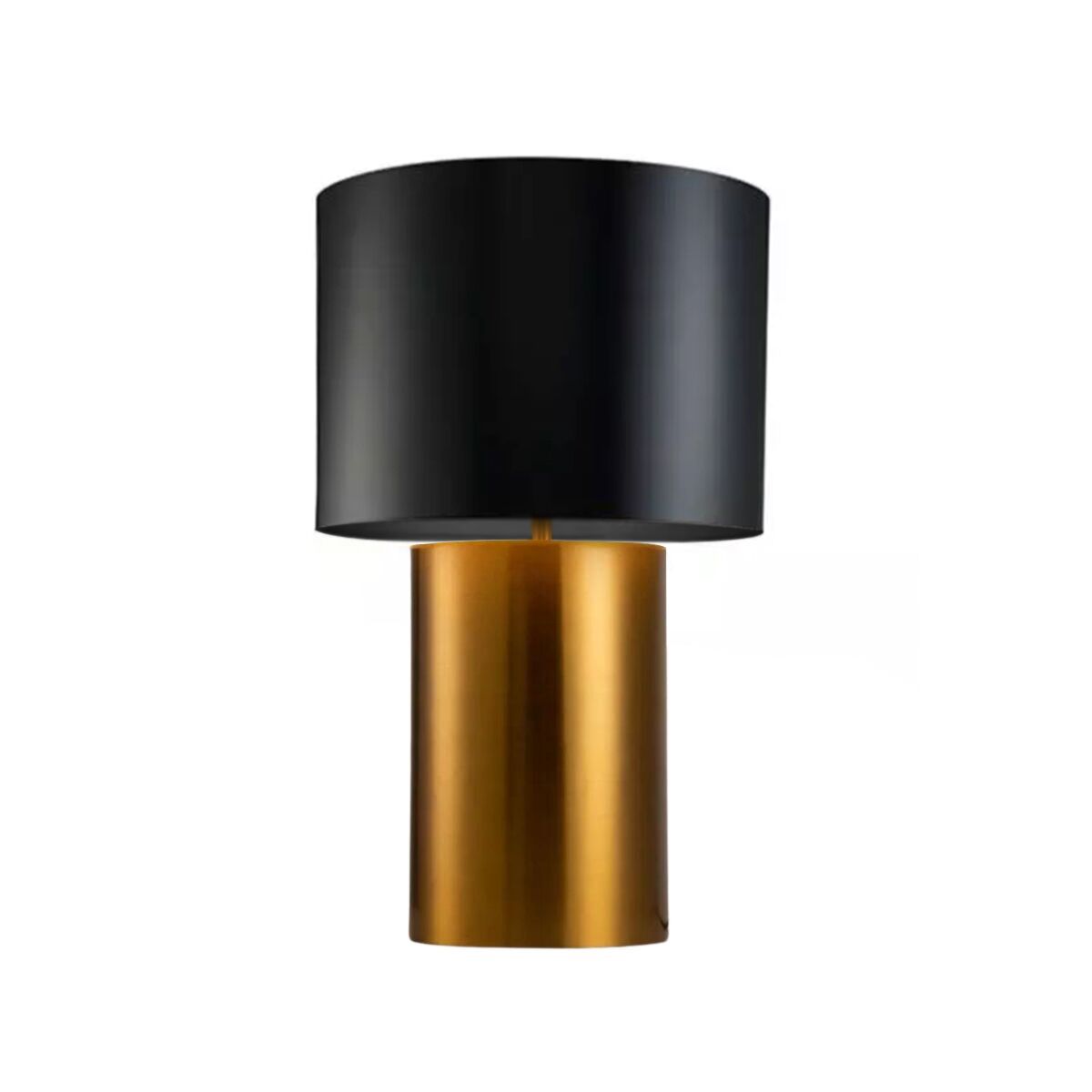 Lampa stołowa w stylu glamour w kolorze złotym