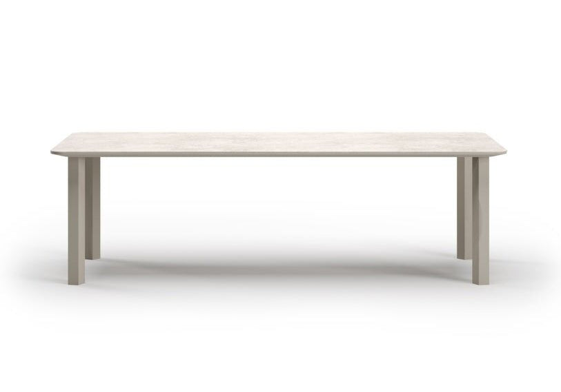 Stół jadalniany outdoor Éclat-bisque 8-osobowy