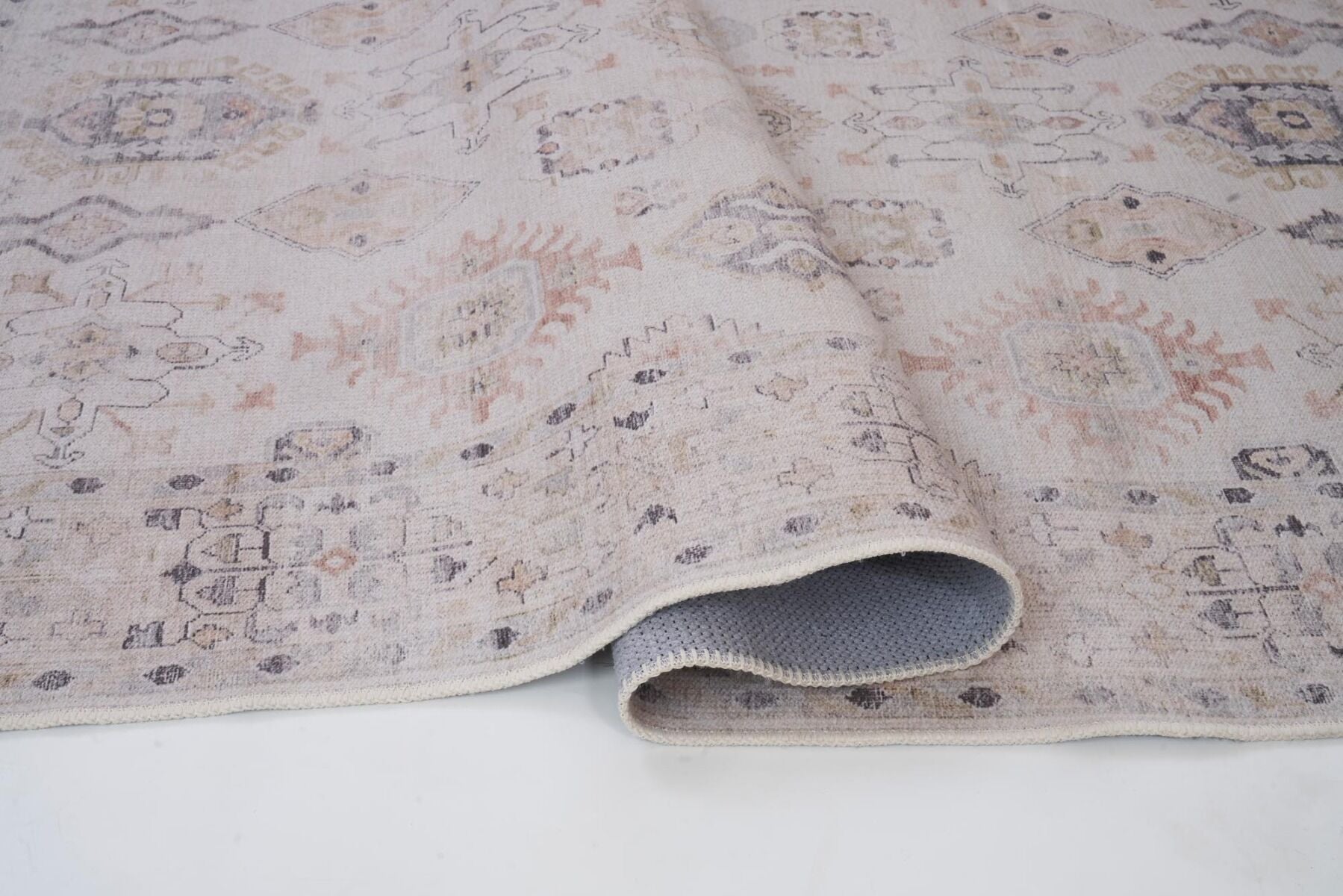 Aman Beige Easy Clean Carpet