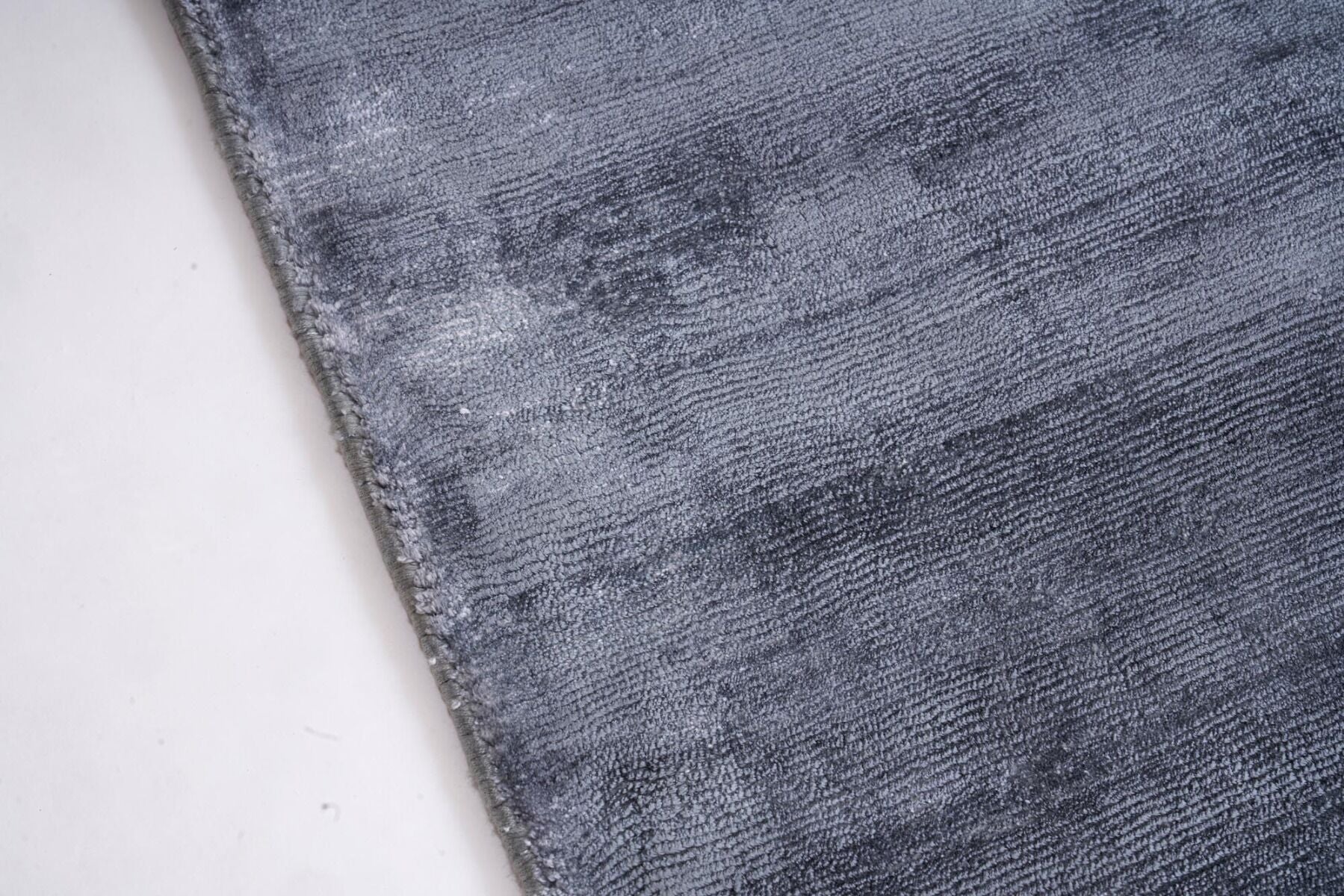 Dywan ręcznie tkany Plain Steel Grey