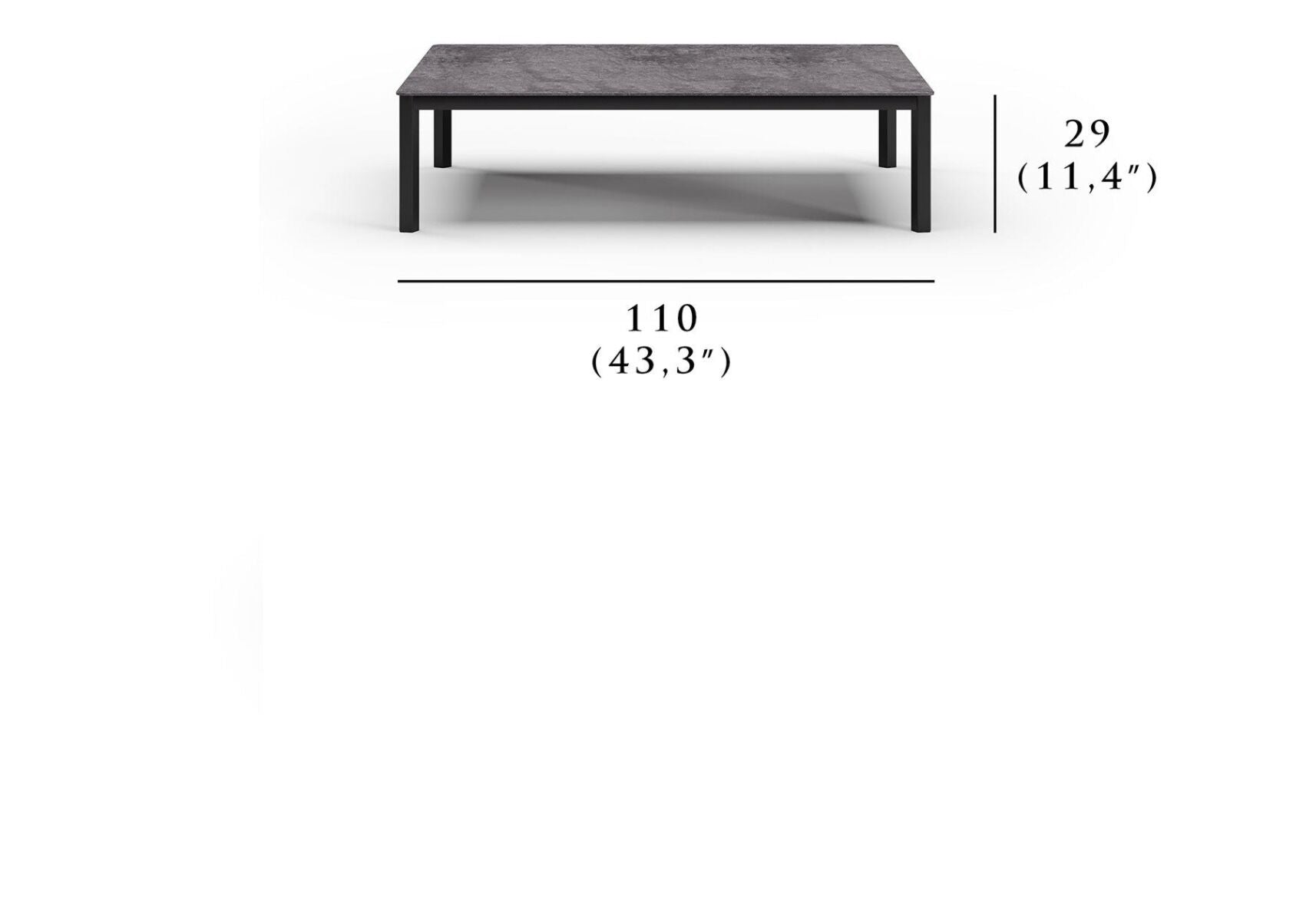Coffee table Éclat - nightfall