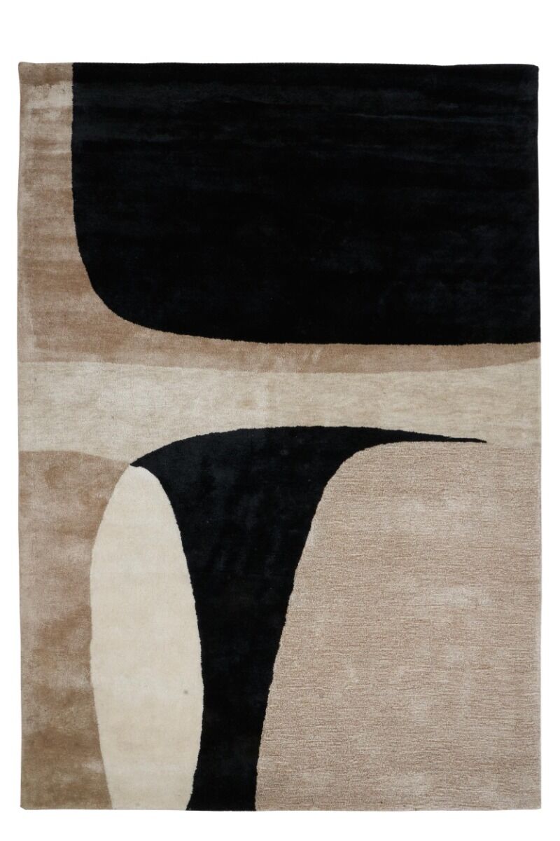 Jazz Beige Hand-Knotted Rug