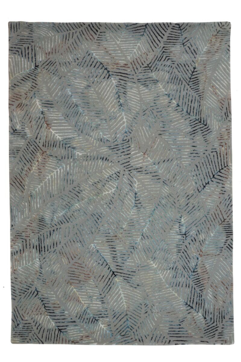 Dywan ręcznie tkany Palms Grey