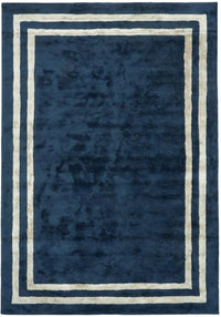 Piazza Blue Hand-Knotted Rug