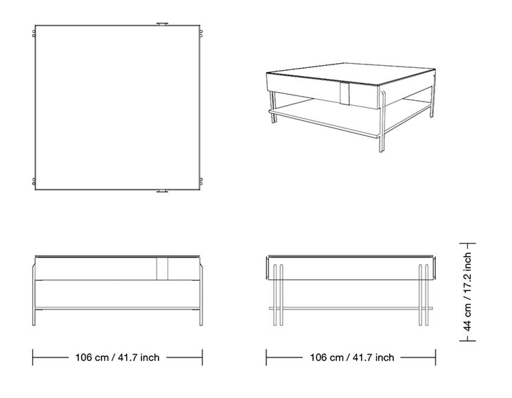 Inka coffee table