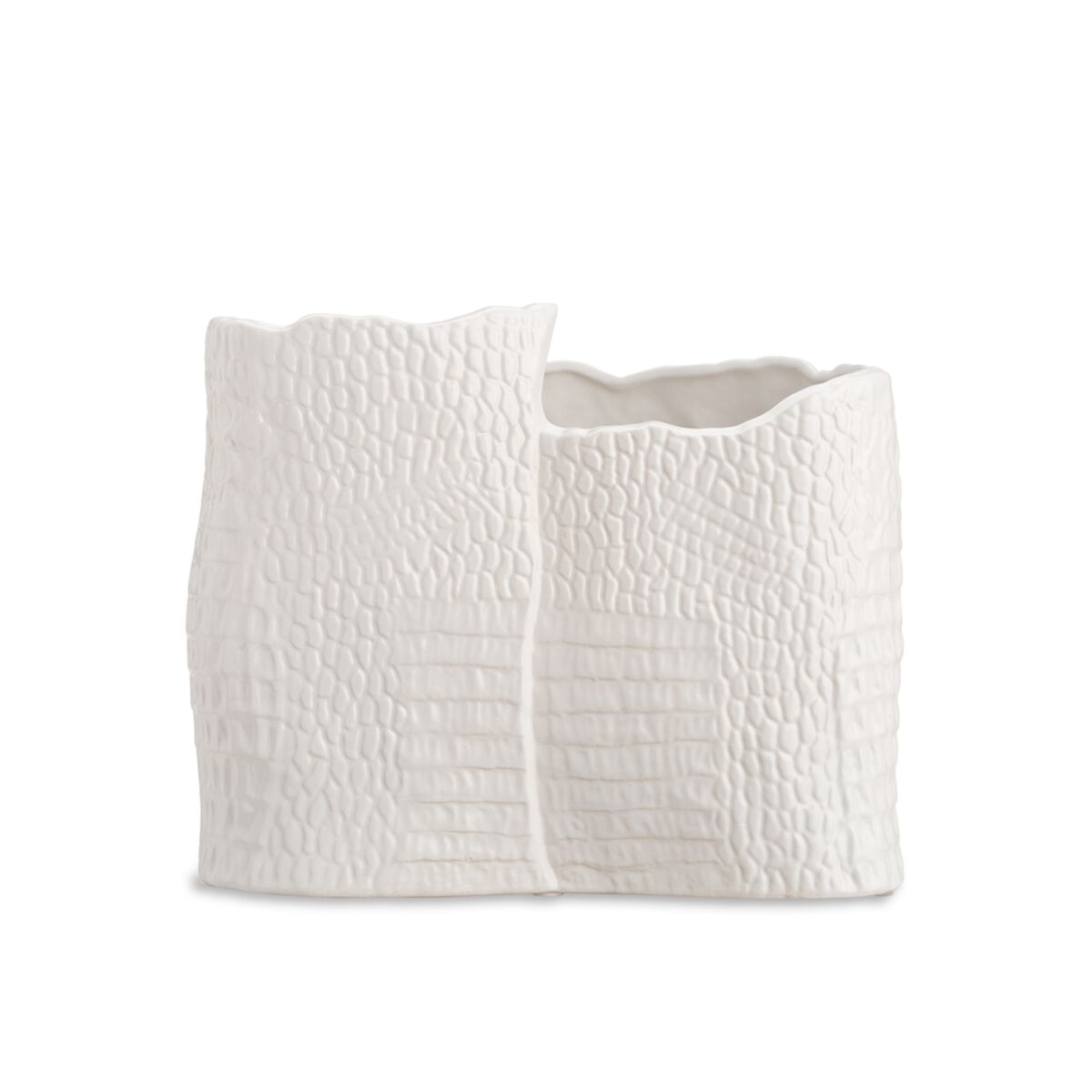 Vase White Snake III