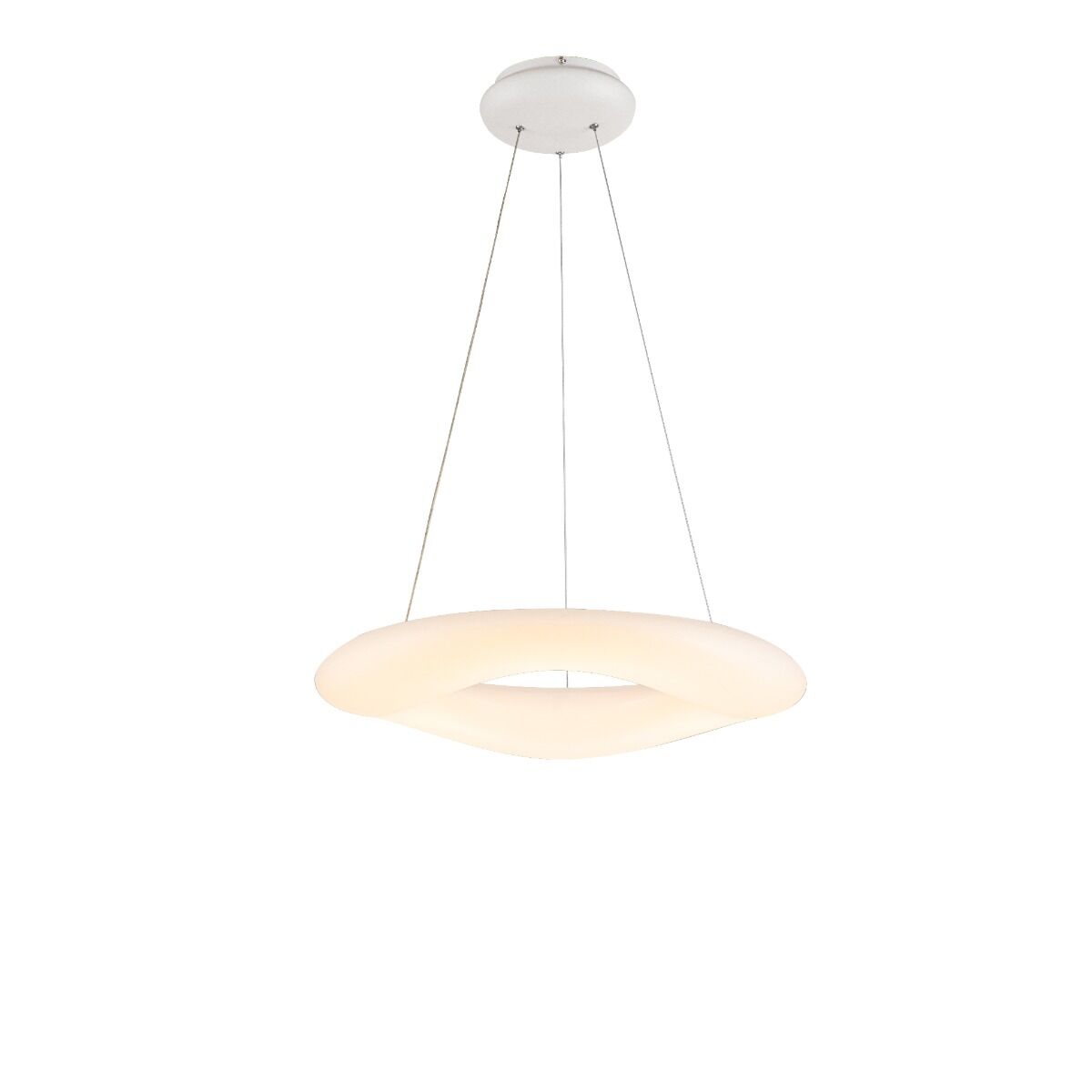 Owalna lampa wisząca Porto LED