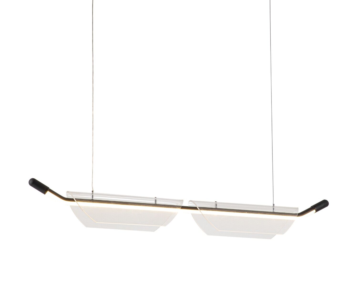 Lampa wisząca LED ze stali