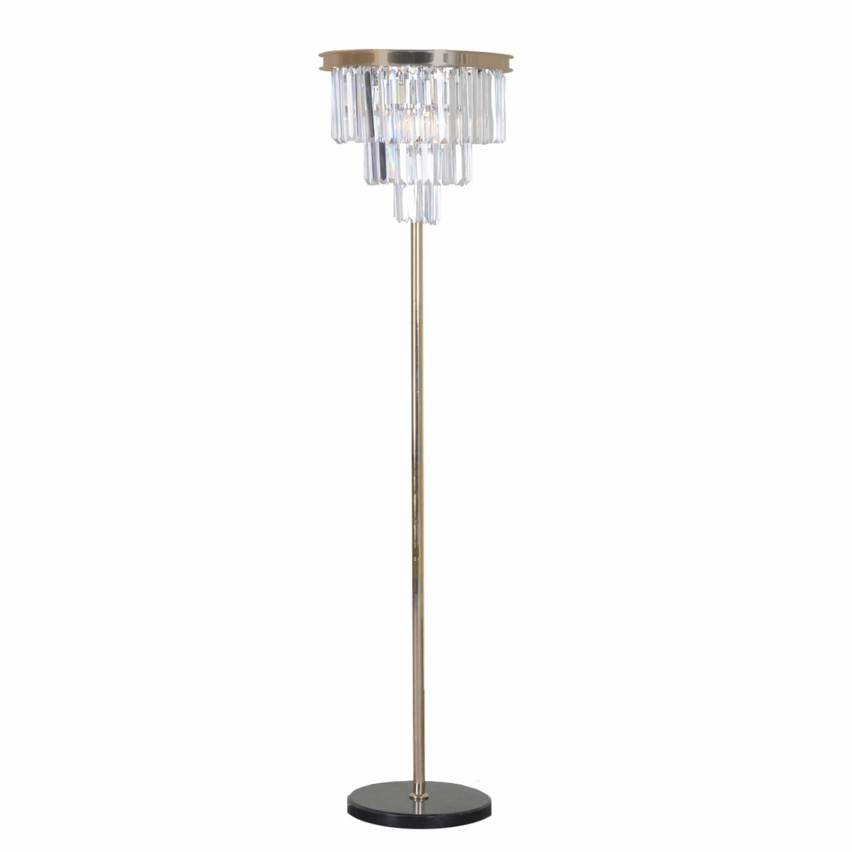 Lampa podłogowa Odeon Złota