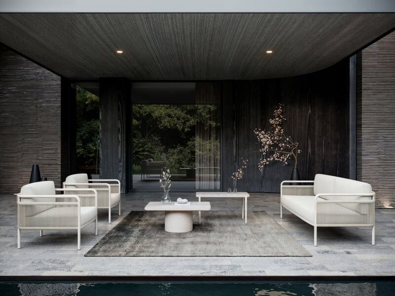 Coffee table Éclat - bisque