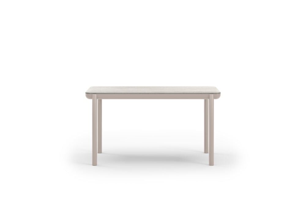 Link-bisque outdoor coffee table