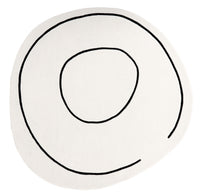 Loop Ivory Round Rug