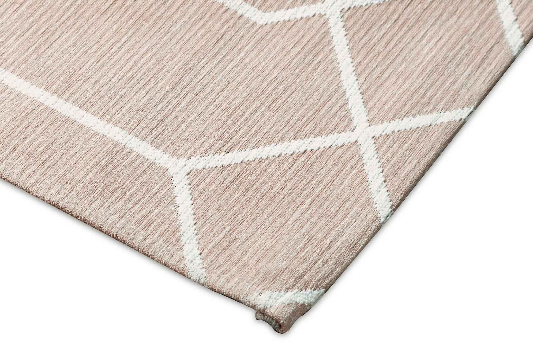 Easy-cleaning beige rug Moroccan clover Maroc 160x230