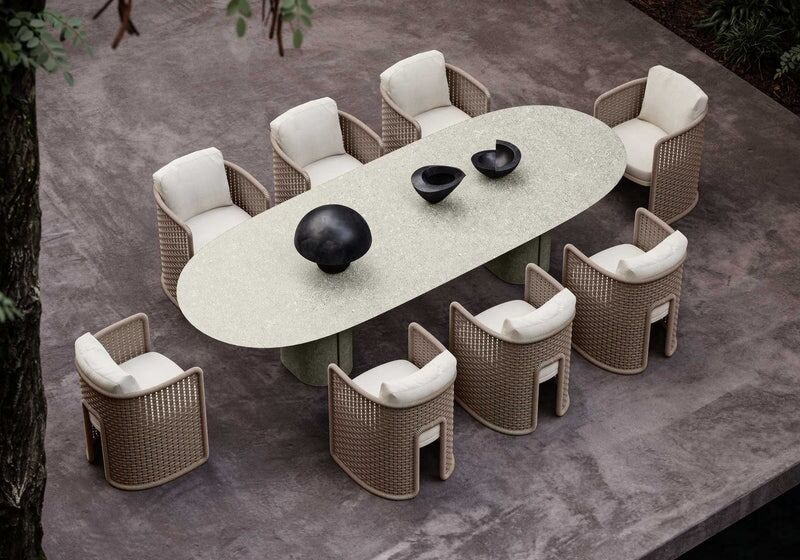 Miura-bisque chair