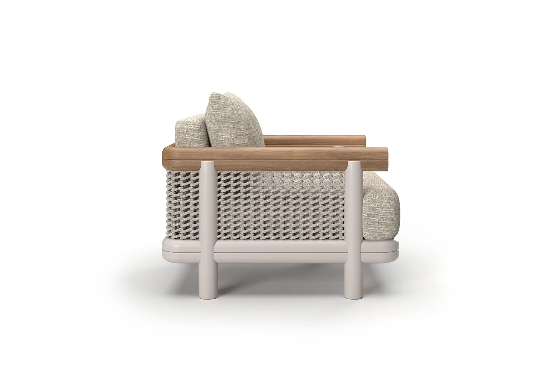 Sofa outdoor ALVO-bisque 2-osobowa