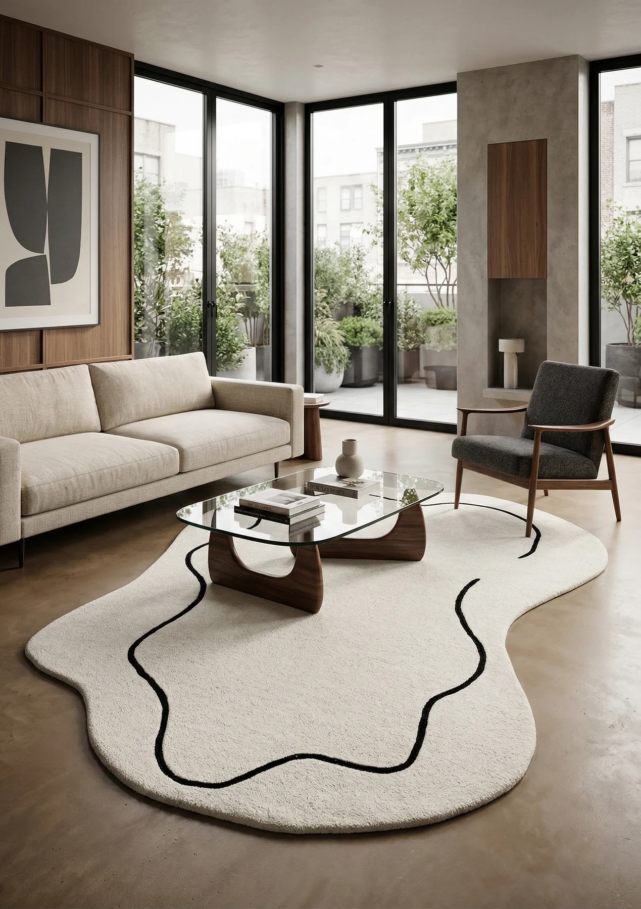 Loop Ivory Rug