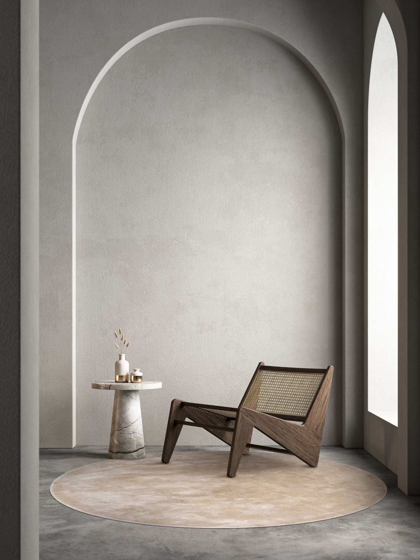 DYWAN PLAIN PALOMA ROUND