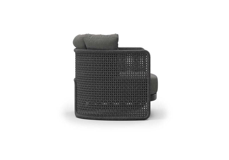 Miura-nightfall armchair